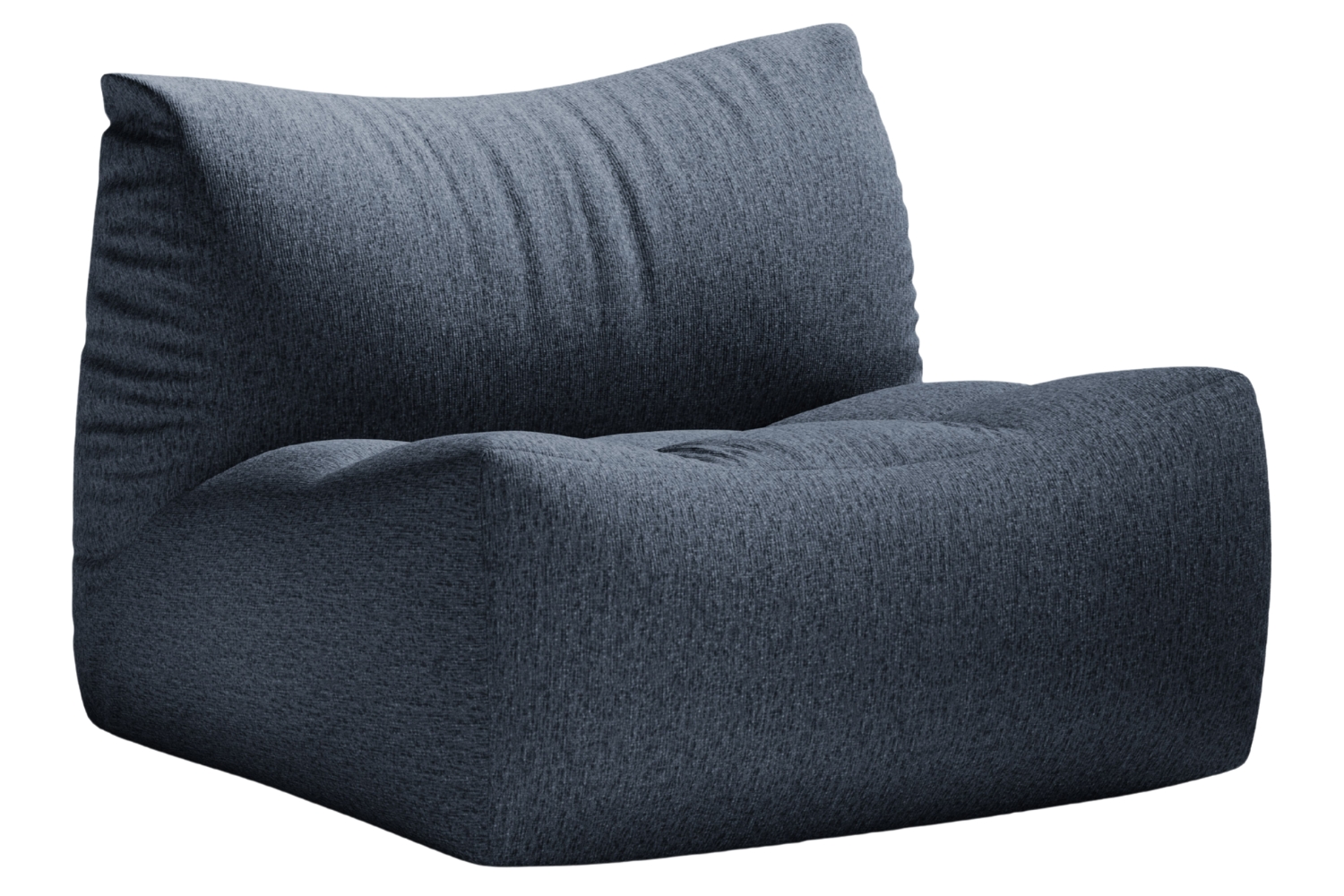 Micadoni Tmavě modr&eacute; křeslo Tove