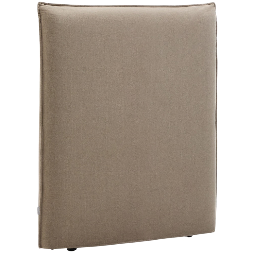 Kave Home Béžové čalouněné čelo k posteli Jaira 90 cm