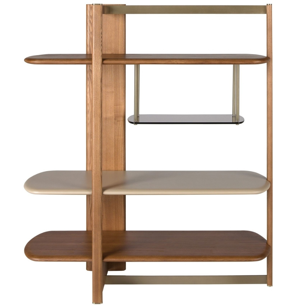 Angel Cerdá Ořechový regál No. 3300, 162 x 140 cm