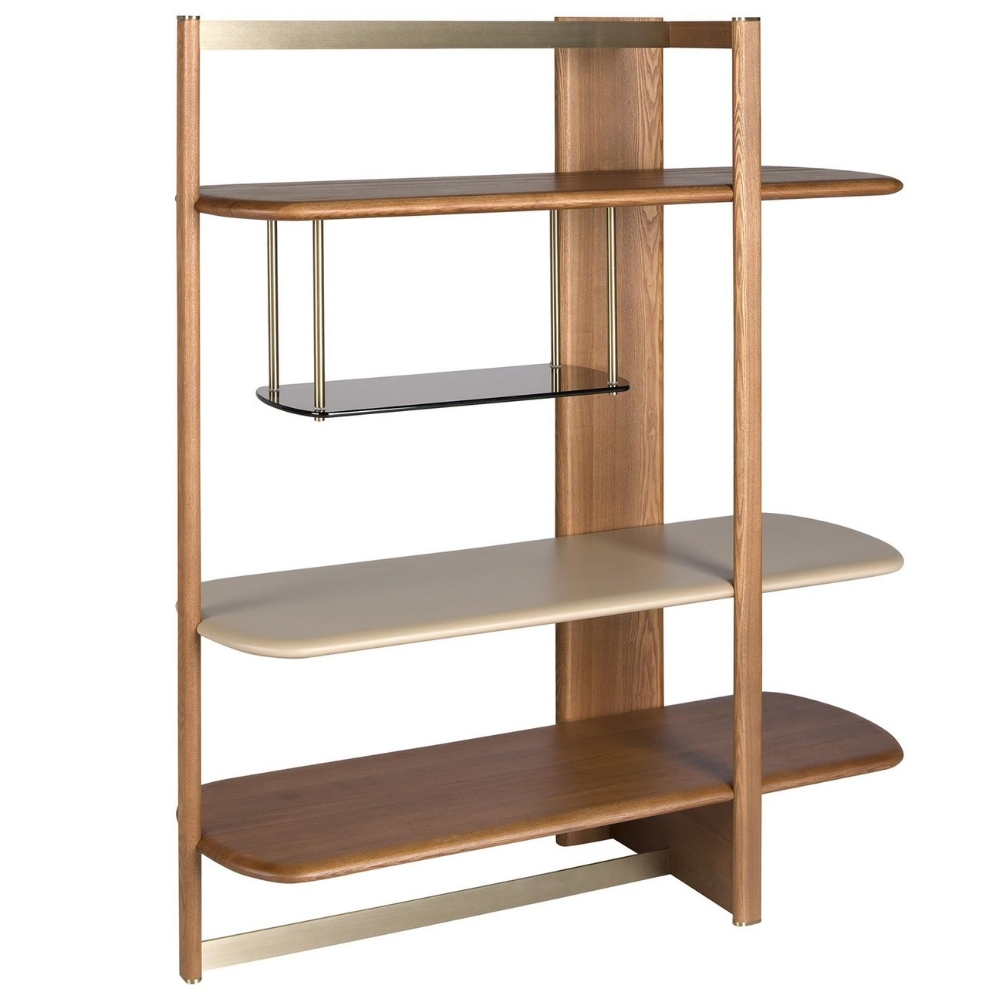 Angel Cerdá Ořechový regál No. 3299, 162 x 140 cm