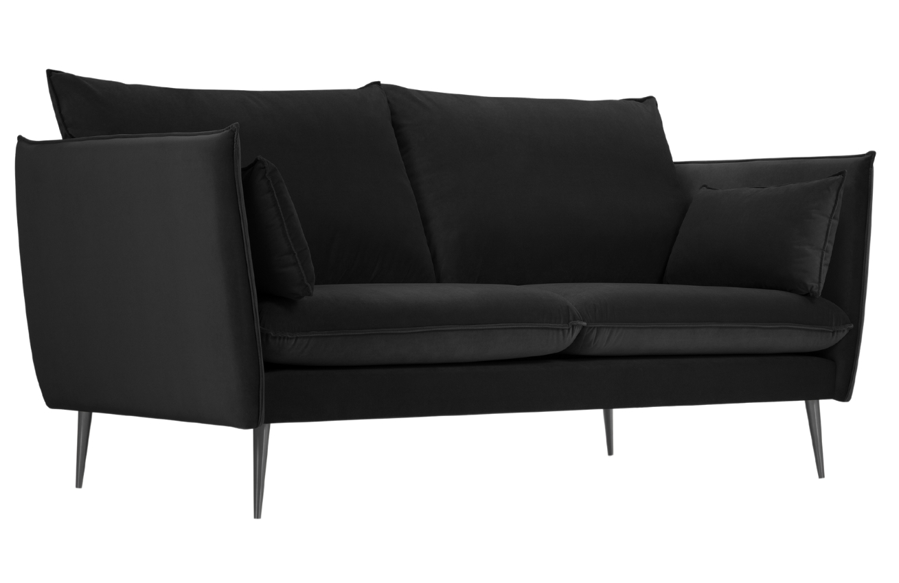 Micadoni Sametov&aacute; dvoum&iacute;stn&aacute; pohovka AGATE 158 cm &ndash; vystaven&yacute; kus