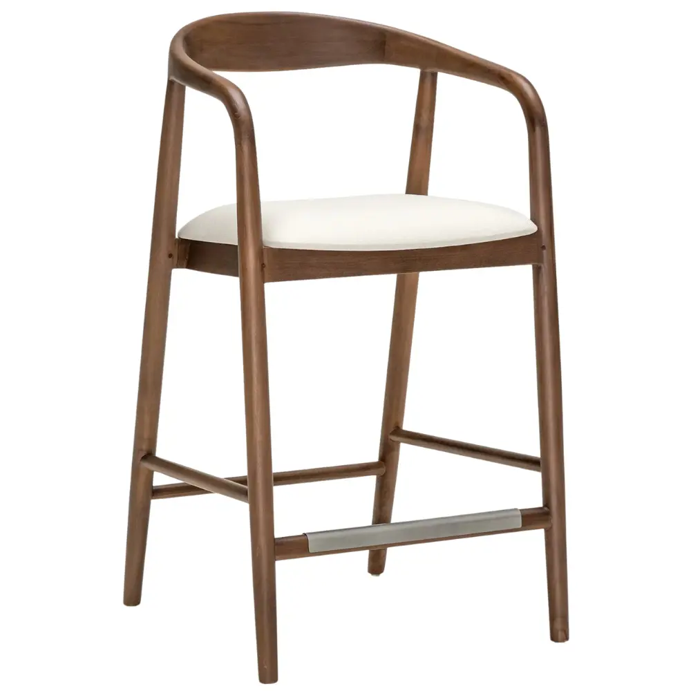 Nova Nook Ořechová barová židle Udvika 65 cm
