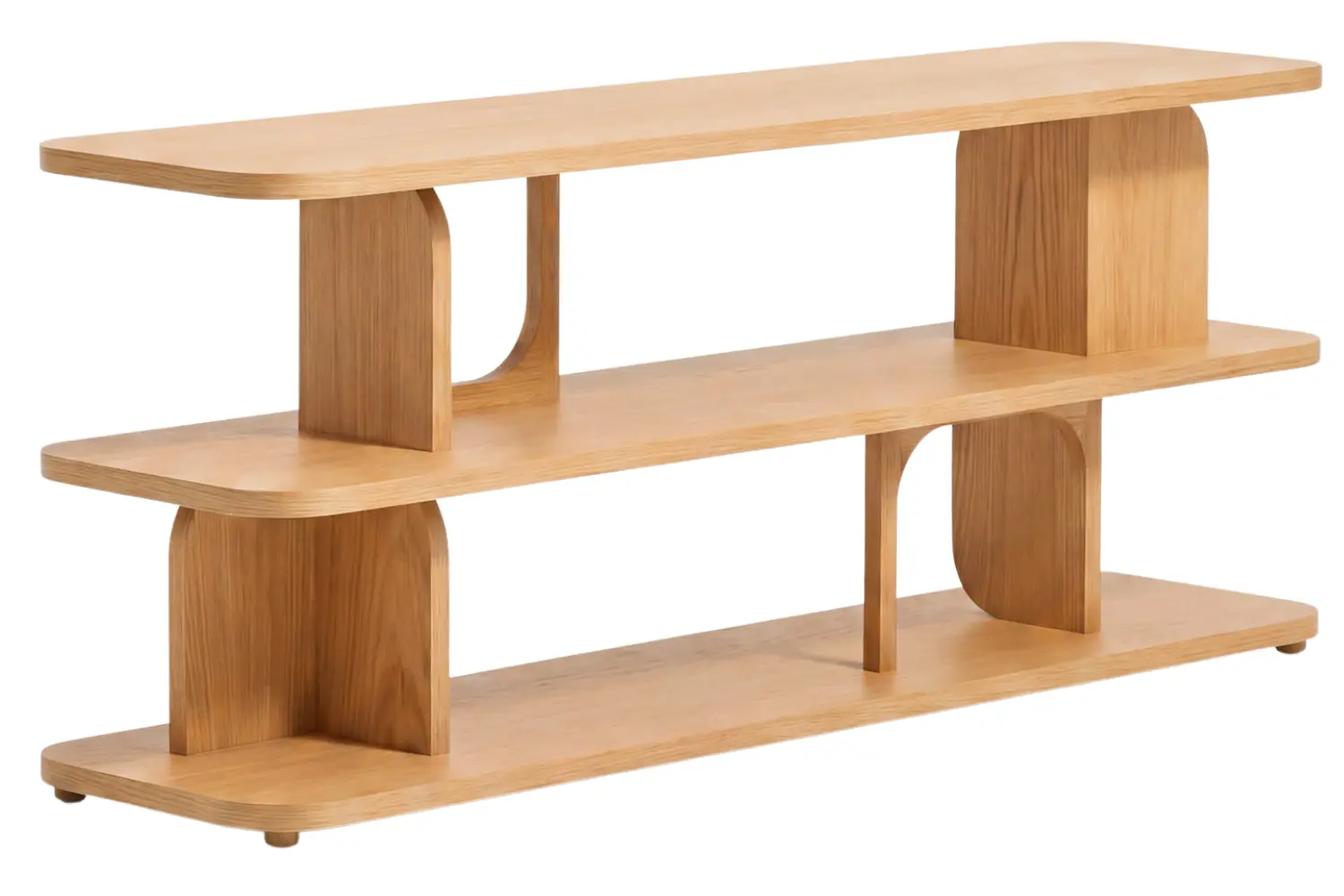Kave Home Dubový regál Aduma 66 x 160 cm