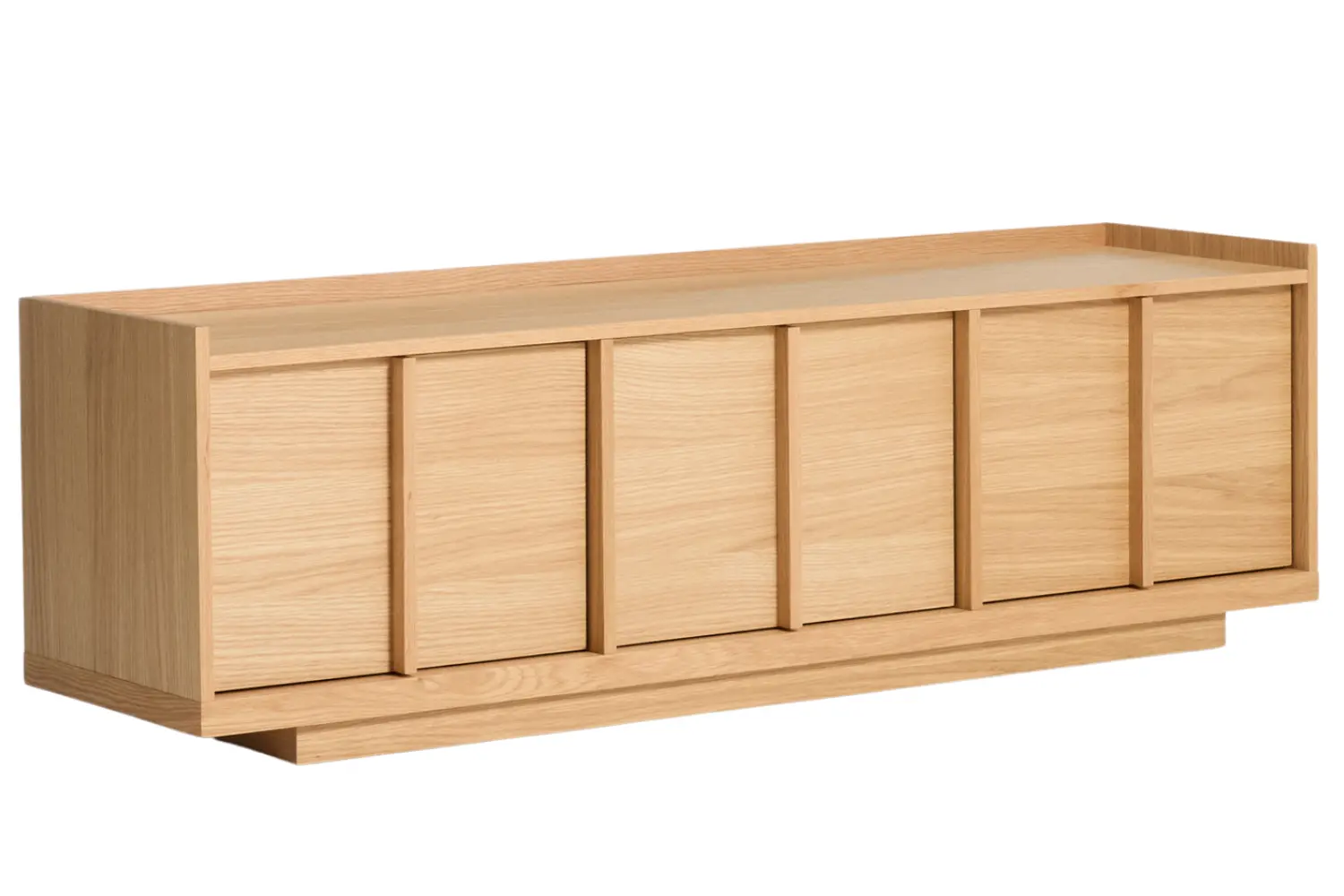 Kave Home Dubov&yacute; TV stolek Onix 150 x 40 cm