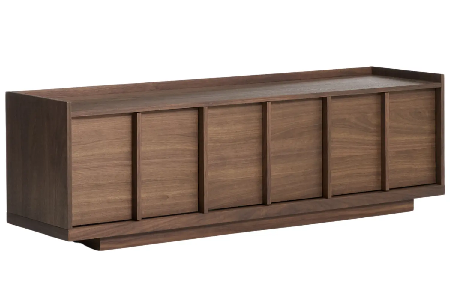 Kave Home Ořechov&yacute; TV stolek Onix 150 x 40 cm