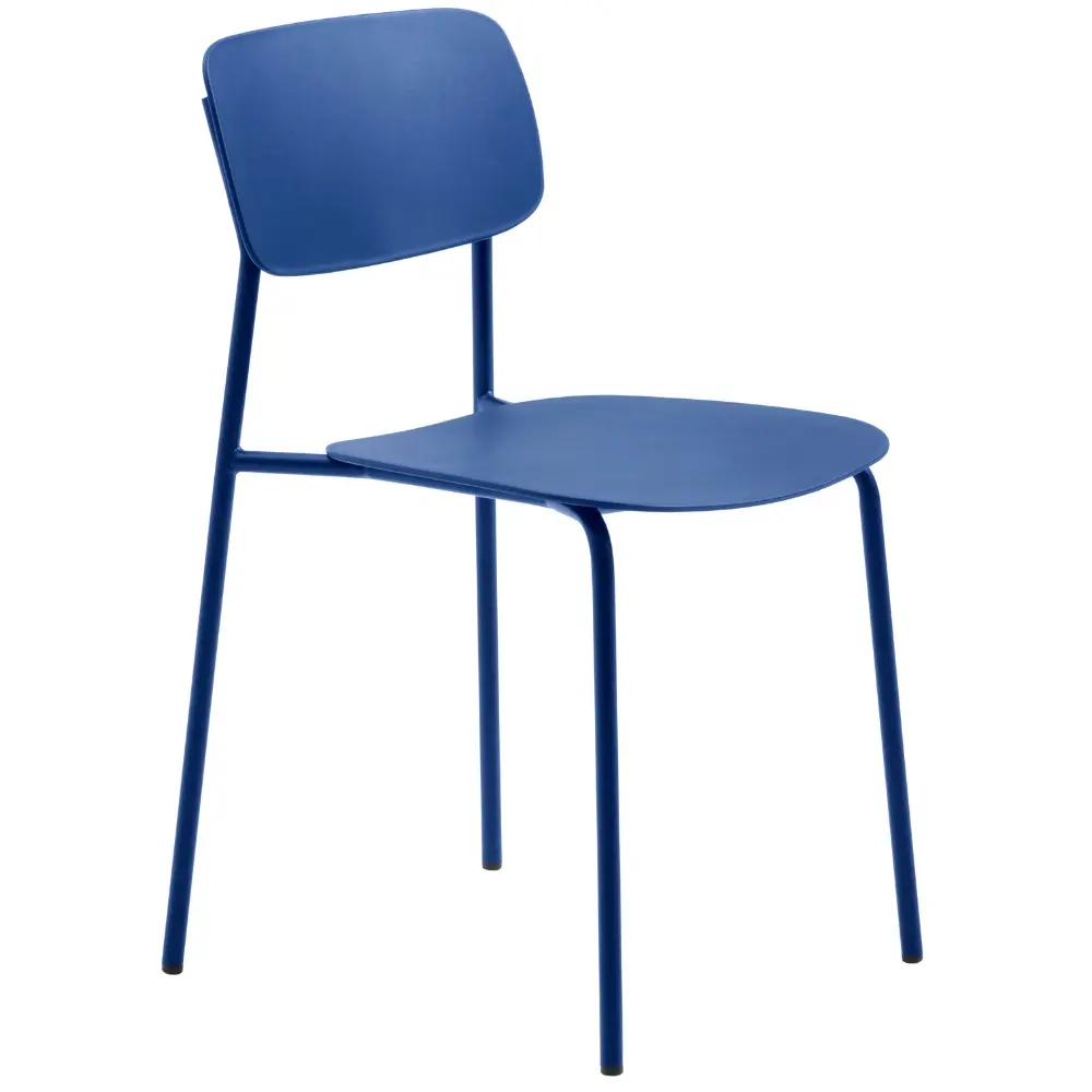 Unique Furniture Modr&aacute; j&iacute;deln&iacute; židle Kirkland