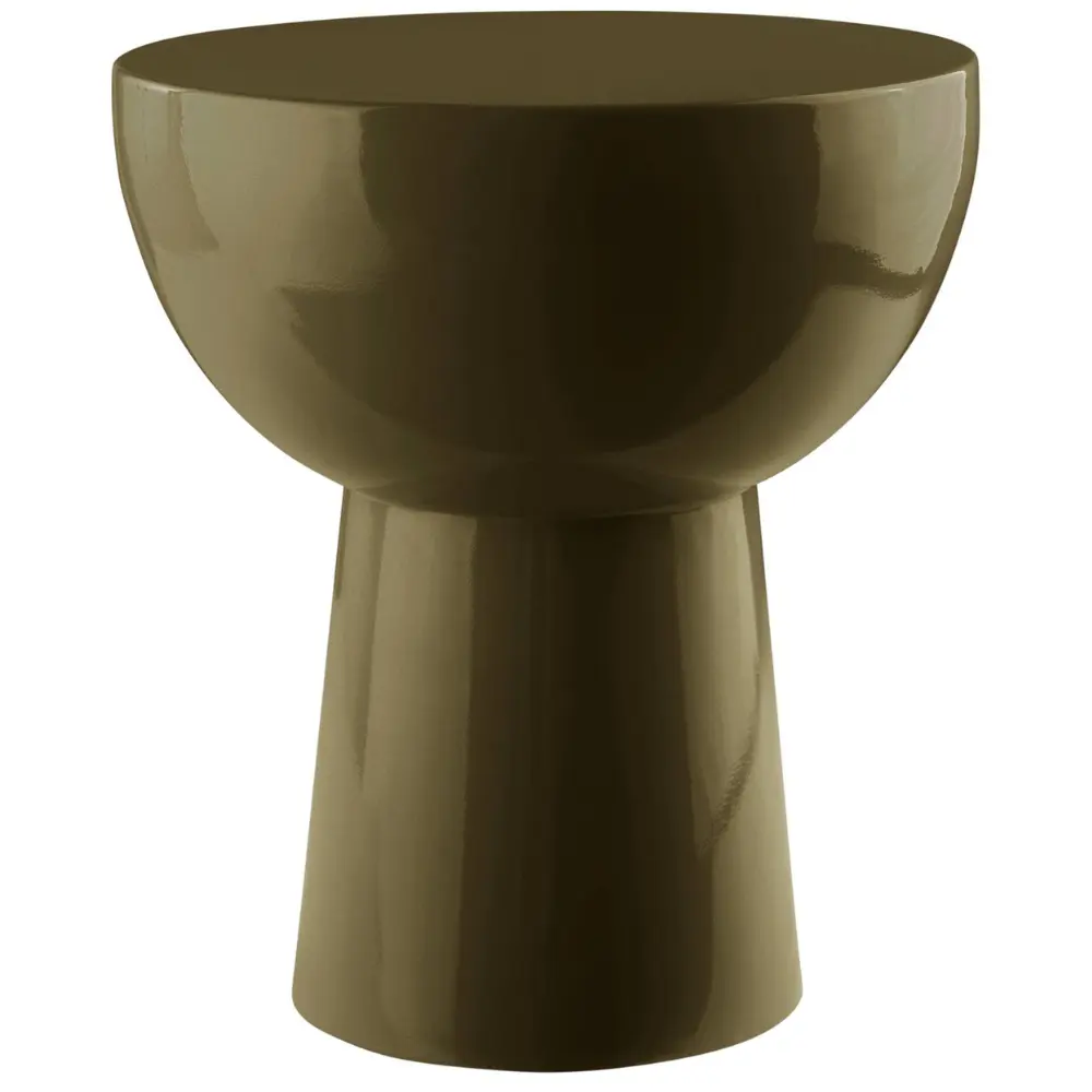 Jotex Zelen&yacute; kovov&yacute; odkl&aacute;dac&iacute; stolek BALIS 35 cm