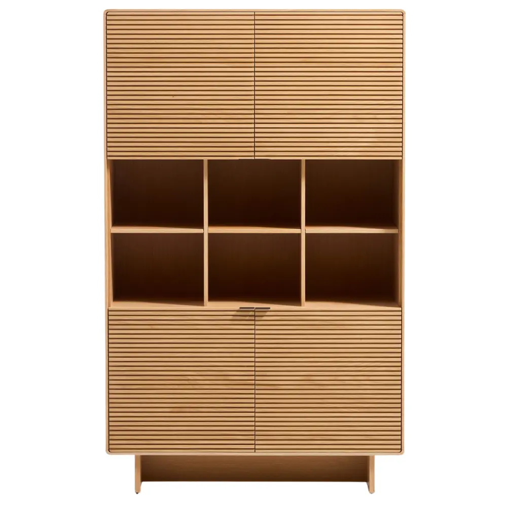 Kave Home Dubová komoda Norlen 163 x 100 cm