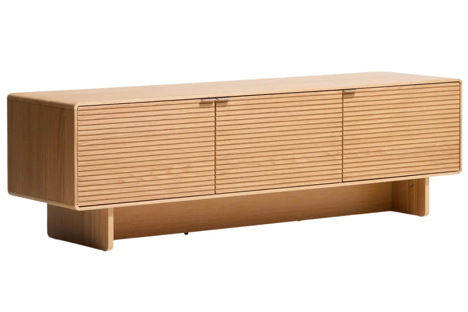 Kave Home Dubový TV stolek Norlen 150 x 40 cm