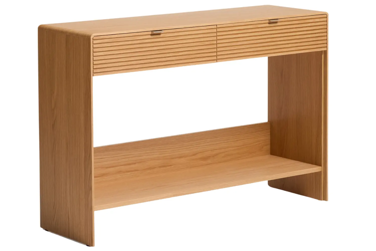 Kave Home Dubová komoda Norlen 120 x 37 cm