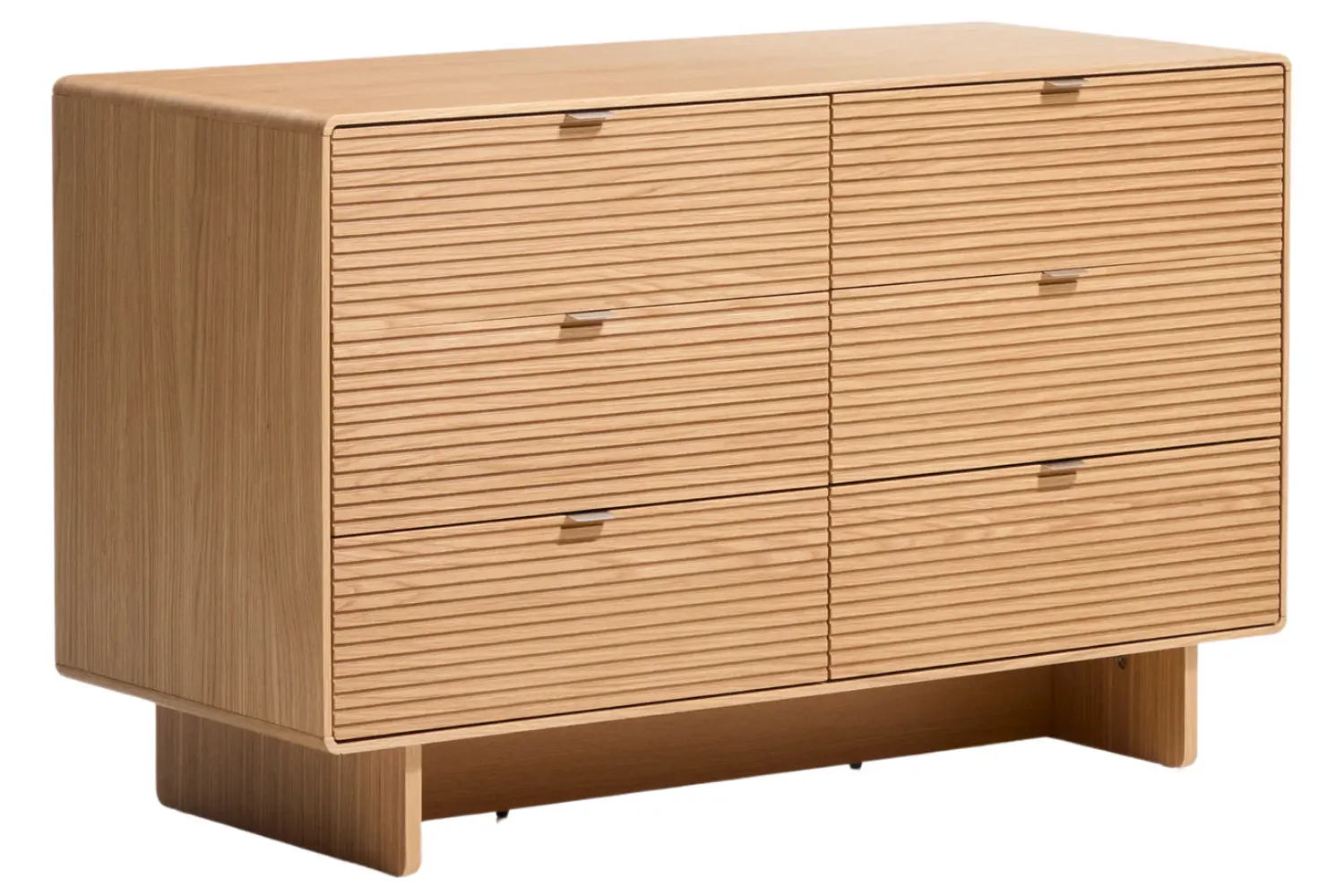 Kave Home Dubová komoda Norlen 120 x 50 cm