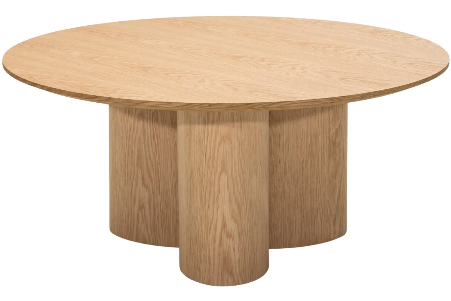 NovaNook Dubov&yacute; konferenčn&iacute; stolek Naora ⌀100 cm