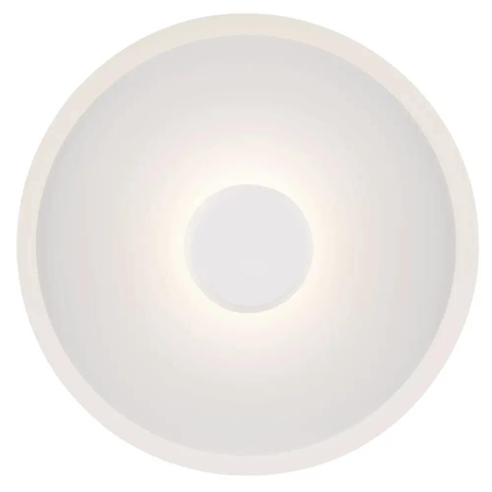 Nova Luce B&iacute;l&eacute; kovov&eacute; n&aacute;stěnn&eacute; LED světlo Dorell 26 cm