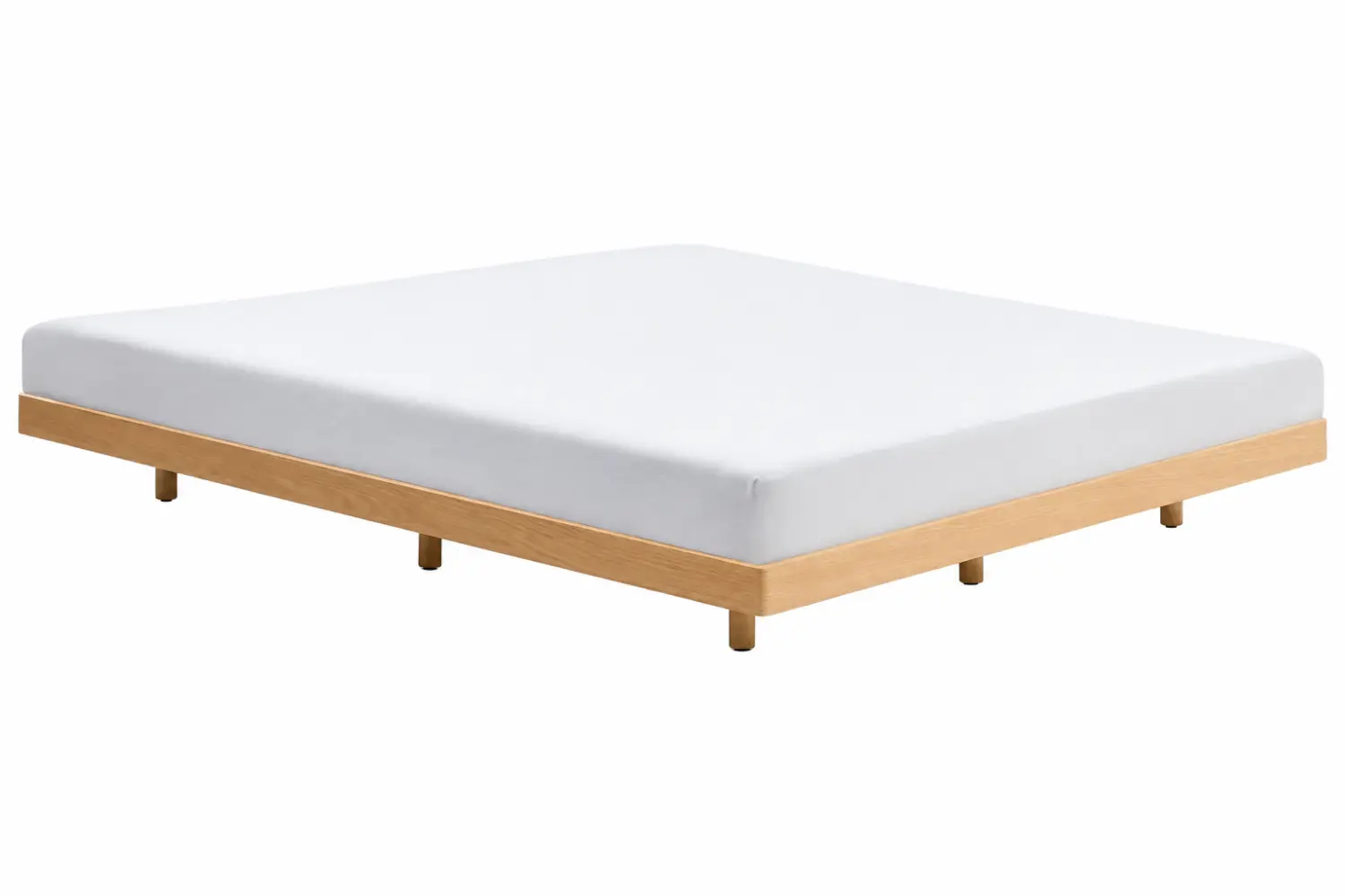 Kave Home Dubová postel Norlen 160 x 200 cm