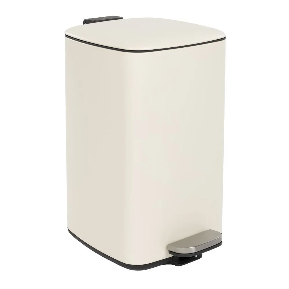 Housecraft Living Bílý pedálový odpadkový koš MARK 20 l