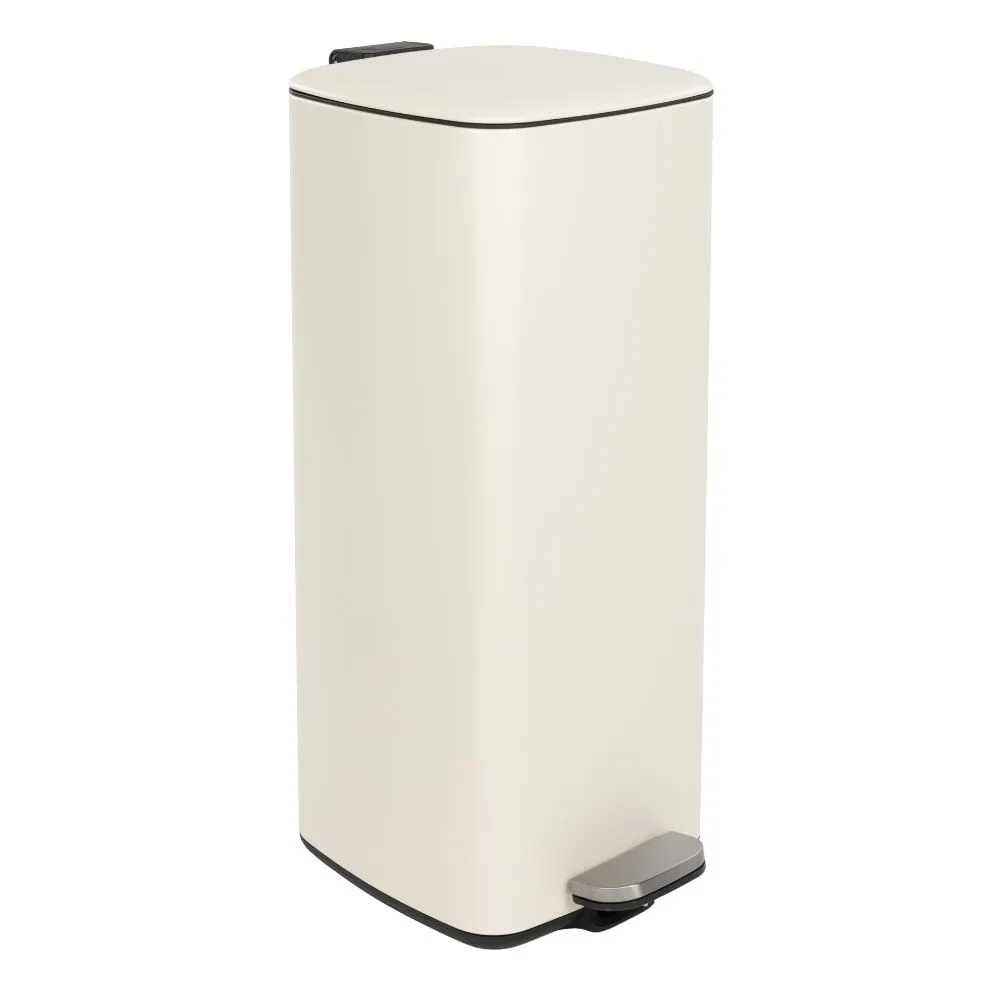 Housecraft Living Bílý pedálový odpadkový koš MARK 30 l