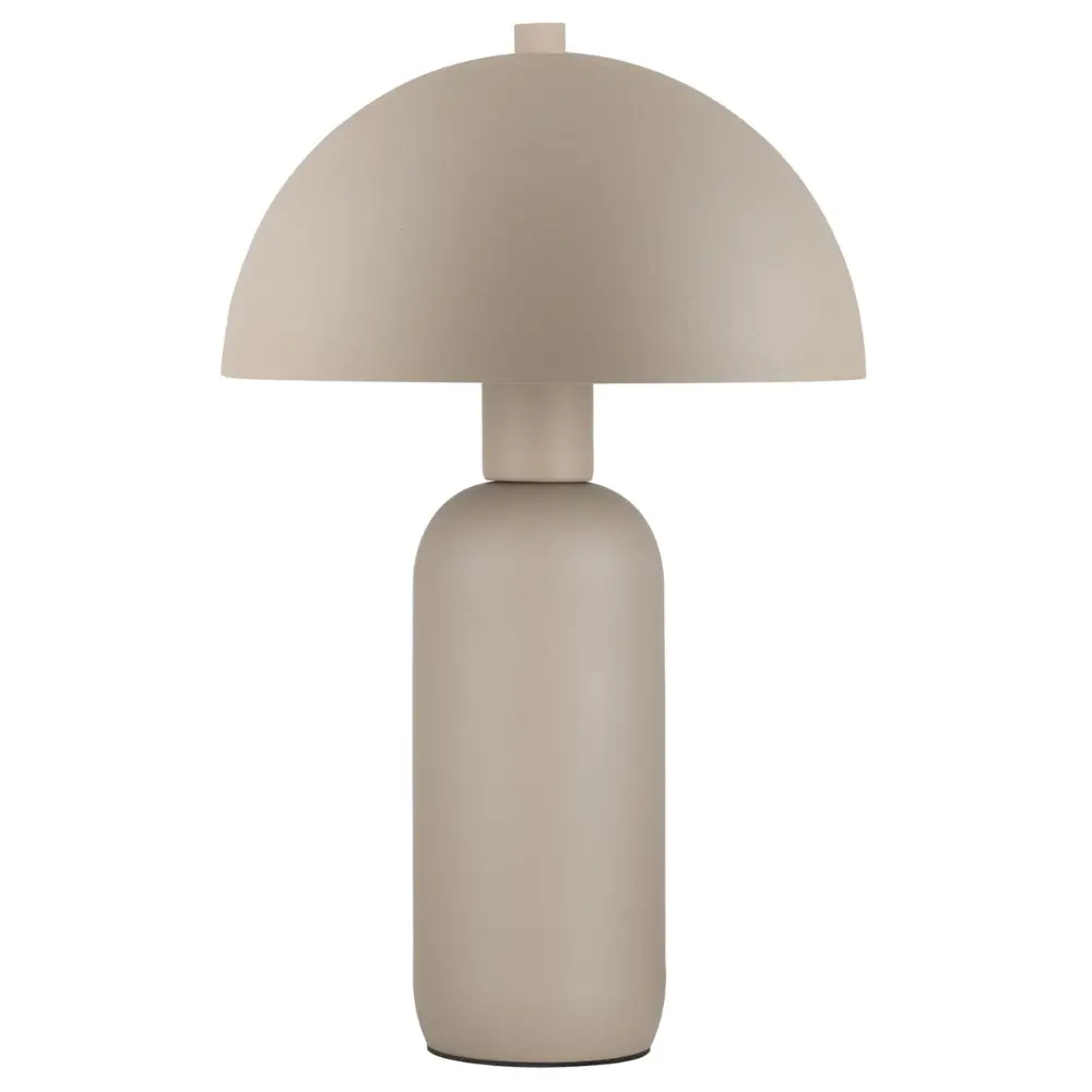 Nova Luce Béžová kovová stolní lampa Vannie