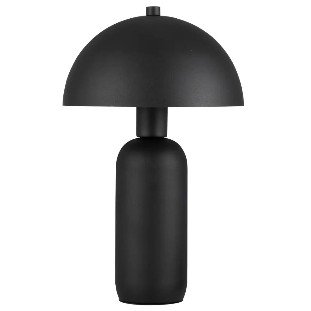 Nova Luce Černá kovová stolní lampa Vannie