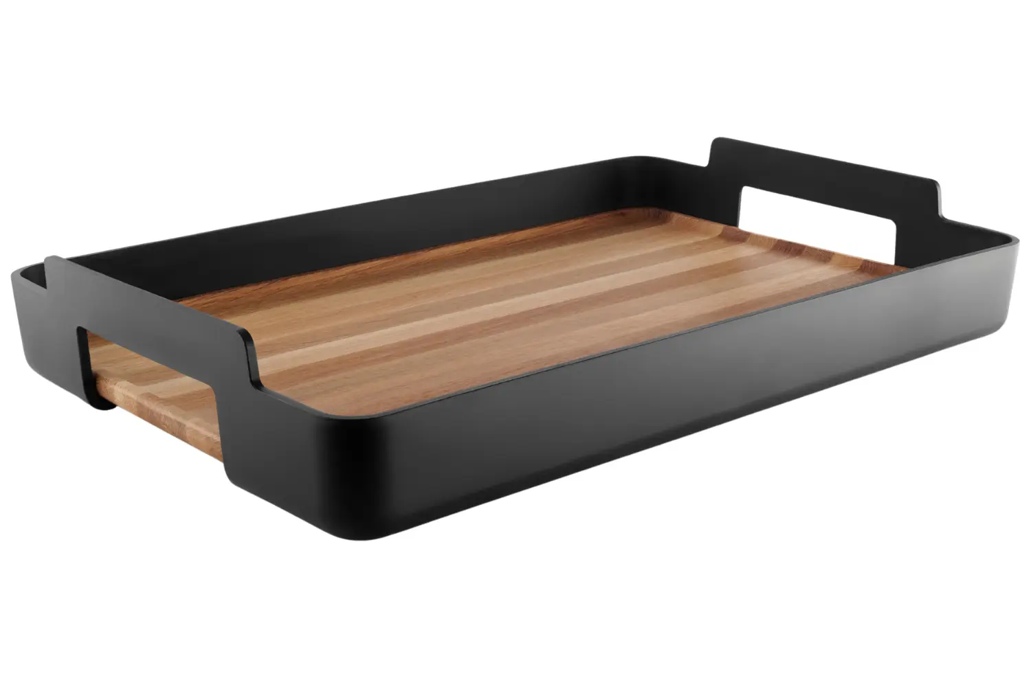 Eva Solo Černý bambusový servírovací podnos Nordic Kitchen 50 x 34 cm