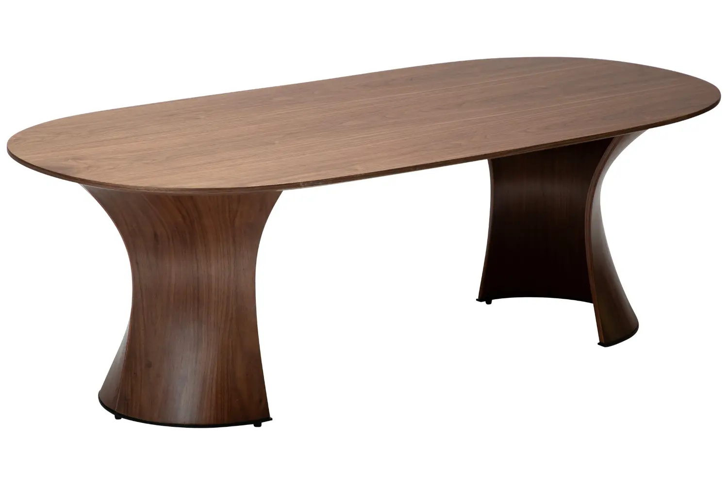 ​​​​​Dan-Form Ořechov&yacute; konferenčn&iacute; stolek Root 130 x 65 cm