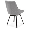 Světle šedá látková jídelní židle Kave Home Jenna -fv-interier-25