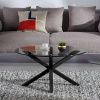Skleněný konferenční stolek Kave Home Argo 82 cm s černou kovovou podnoží -fv-interier-25
