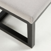 Šedá látková lavice Kave Home Loya 128 cm s černou podnoží -fv-interier-25