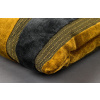 Žluto šedý sametový polštář DUTCHBONE SCOTT 45 x 45 cm -fv-interier-25