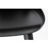 Černá plastová barová židle ZUIVER ALBERT KUIP ALL BLACK 66 cm -fv-interier-25