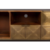 Zlatý mangový TV stolek DUTCHBONE VOLAN 135 x 40 cm -fv-interier-25