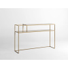 Zlatý kovový toaletní stolek Moreno 120 cm x 25 cm -fv-interier-25