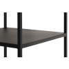 Černý kovový regál Moreno 230 cm -fv-interier-25