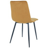 Žlutá sametová jídelní židle Nellie -fv-interier-25