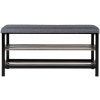 Černá kovová lavice Fintan 100 cm -fv-interier-25