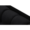 Černá sametová lenoška MICADONI MAMAIA 185 cm, pravá -fv-interier-25