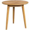 Dubový odkládací stolek WLL FABIO 50 cm