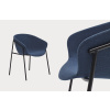 Tmavě modrá látková jídelní židle Teulat Hug -fv-interier-25