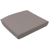Šedý látkový podsedák Net Relax 57 x 52,5 cm