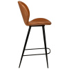 Koňakově hnědá koženková barová židle židle DAN-FORM Cloud 67 cm -fv-interier-25