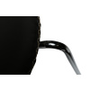 Černá kožená jídelní židle DAN-FORM Flair s chromovanou podnoží -fv-interier-25