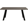 Tmavě hnědý dubový jídelní stůl ROWICO FRED 170 x 95 cm