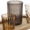 Set devíti hnědých skleněných svícnů na tácu Bloomingville Sanga -fv-interier-25