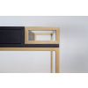 Černo zlatý lakovaný pracovní stůl Hugo 180 x 78 cm -fv-interier-25