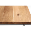 Dubový konferenční stolek Moreno 80 x 80 cm s černou podnoží -fv-interier-25