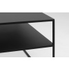 Černý kovový konferenční stolek Moreno II. 80 x 80 cm -fv-interier-25