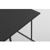 Černý kovový konferenční stolek Valter 50 x 50 cm -fv-interier-25