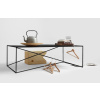 Černý kovový konferenční stolek Mountain 140 x 80 cm -fv-interier-25