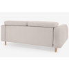 Světle béžová látková třímístná pohovka Kave Home Singa 215 cm -fv-interier-25