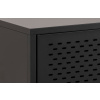 Černá kovová komoda Renna 125 x 40 cm -fv-interier-25