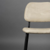 Béžová sametová jídelní židle DUTCHBONE Darby -fv-interier-25